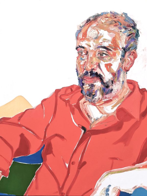 Andrea, olio su tela, 2023