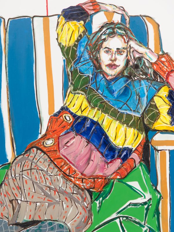 Calma apparente, olio su tela, 100 x 150 cm, 2019